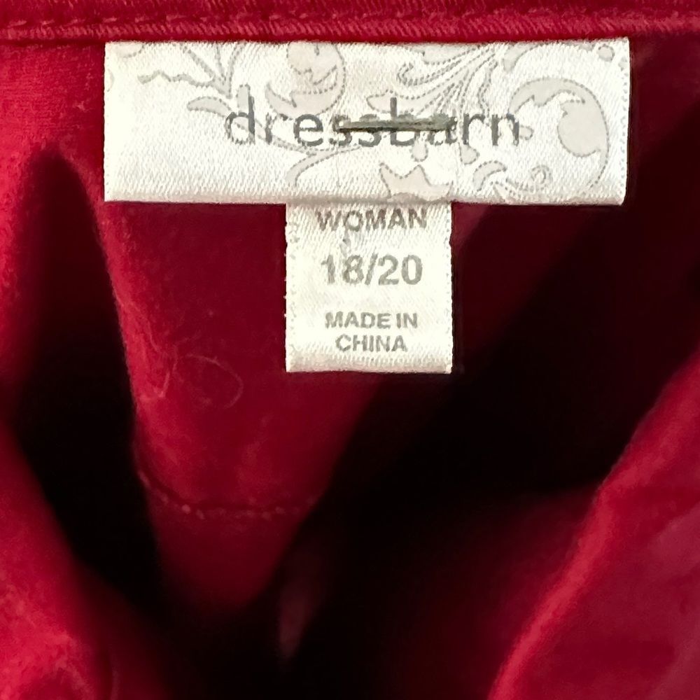 Dressbarn Red Jacket - Picture 4 of 5